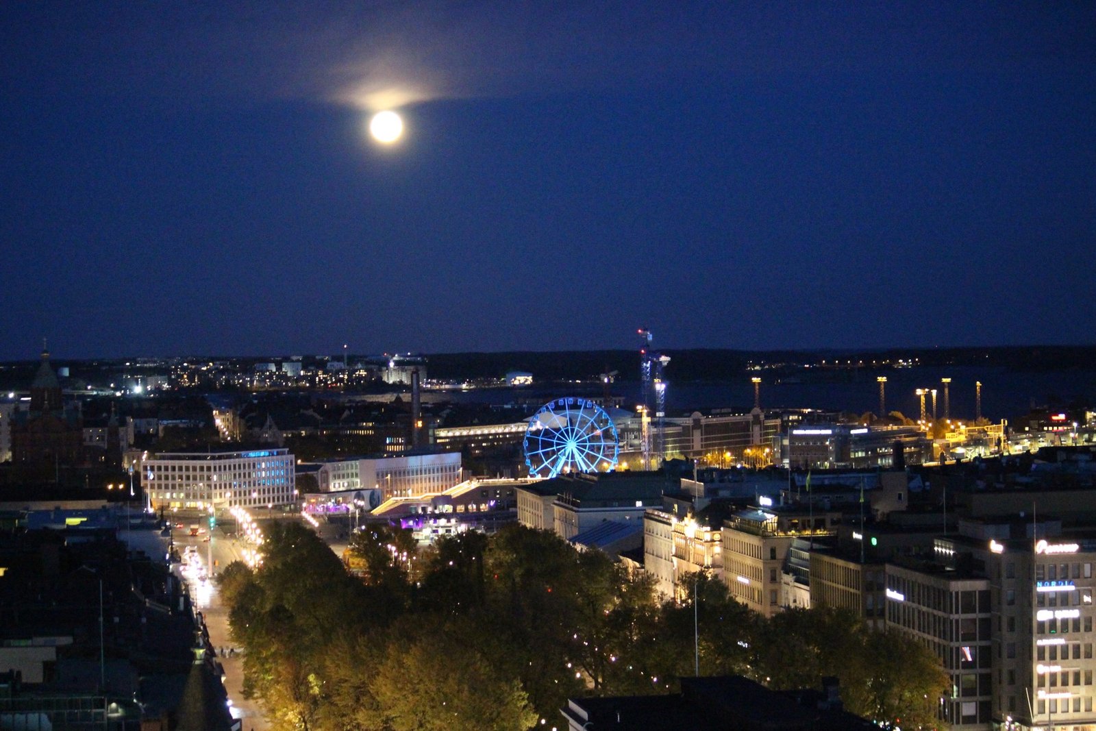 Helsinki skyline
